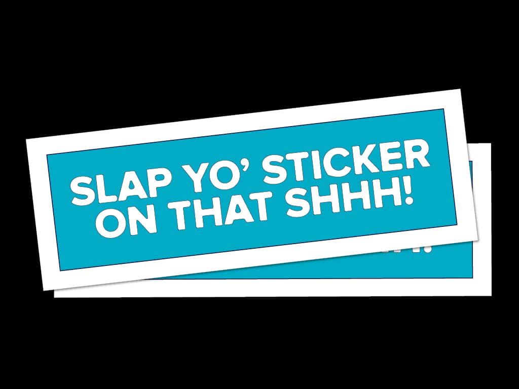 Bumper stickers