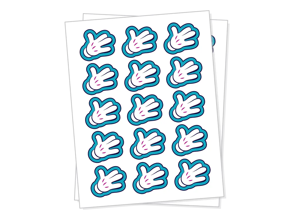 Die Cut Sheet Labels