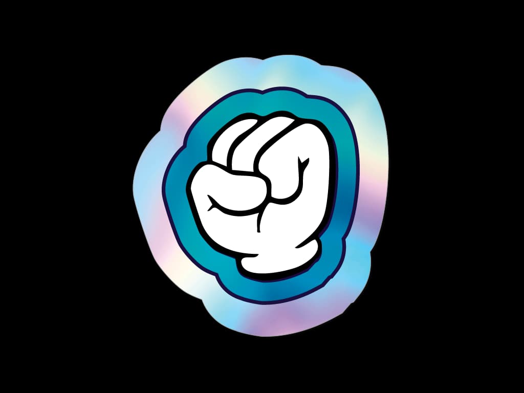 Holographic stickers