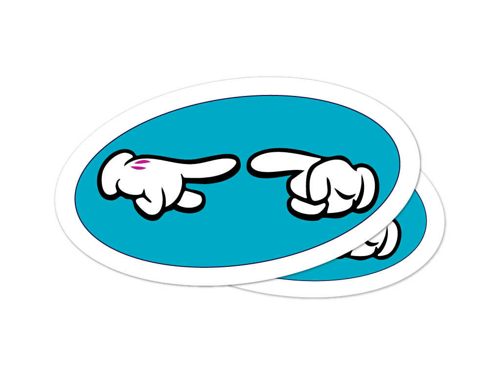 Oval Stickers