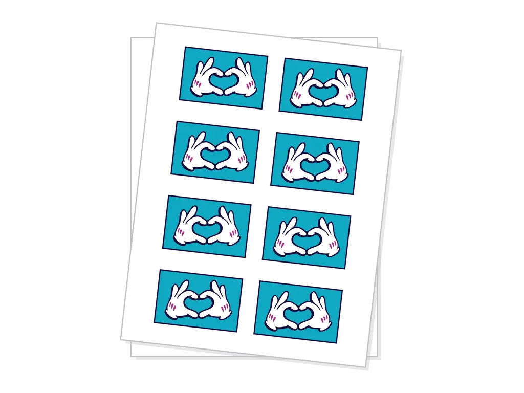 Rectangle Sheet Labels