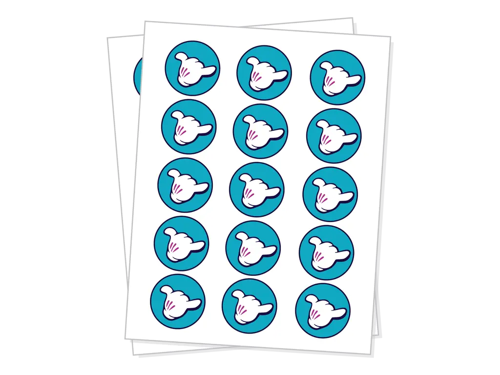 Round Sheet Labels