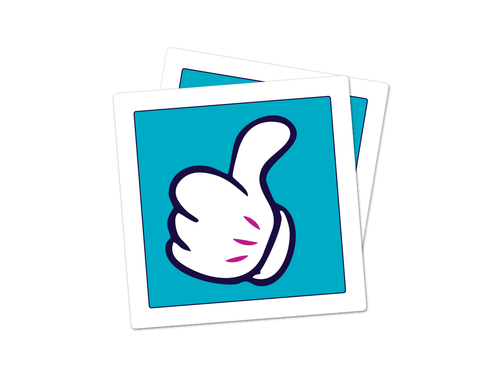 Rounded Corner Stickers