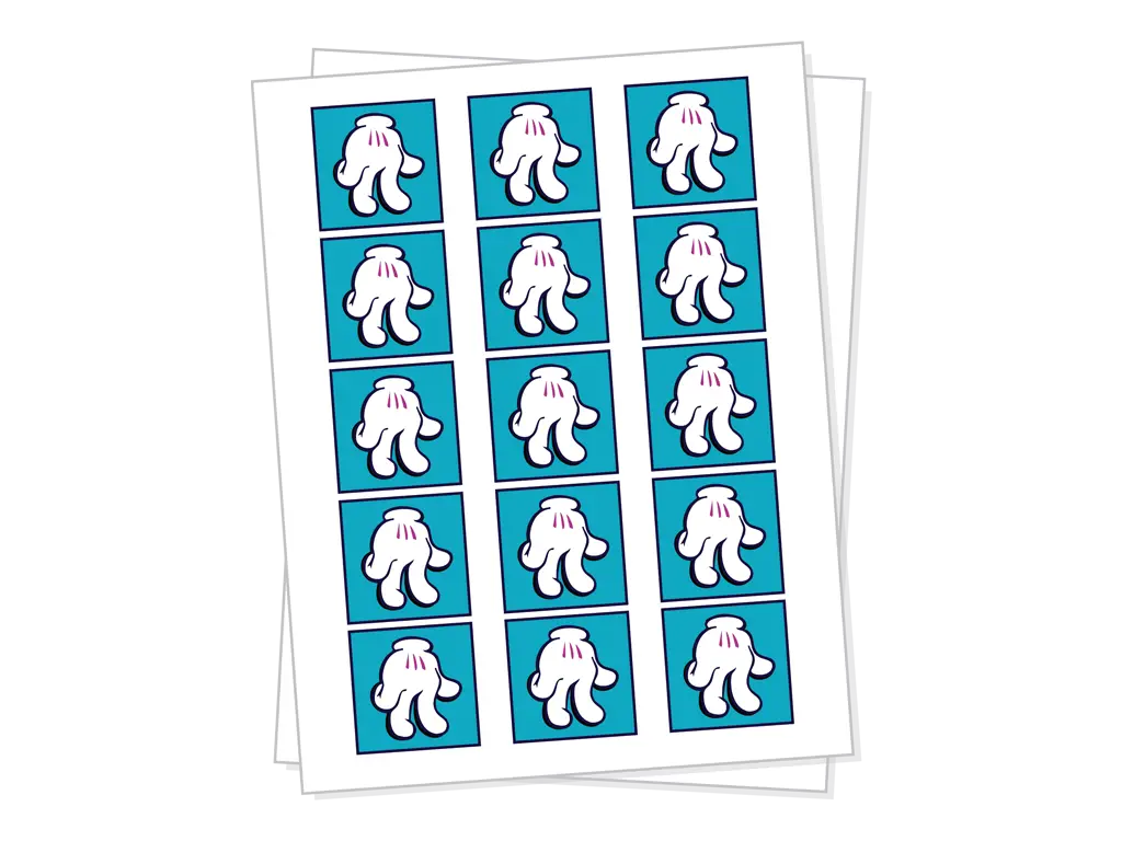 Square Sheet Labels