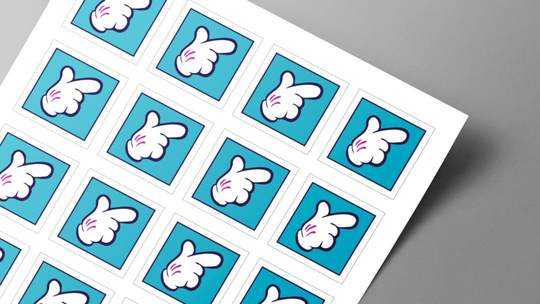 Square Sheet Labels