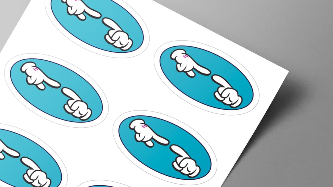 Oval Sheet Labels