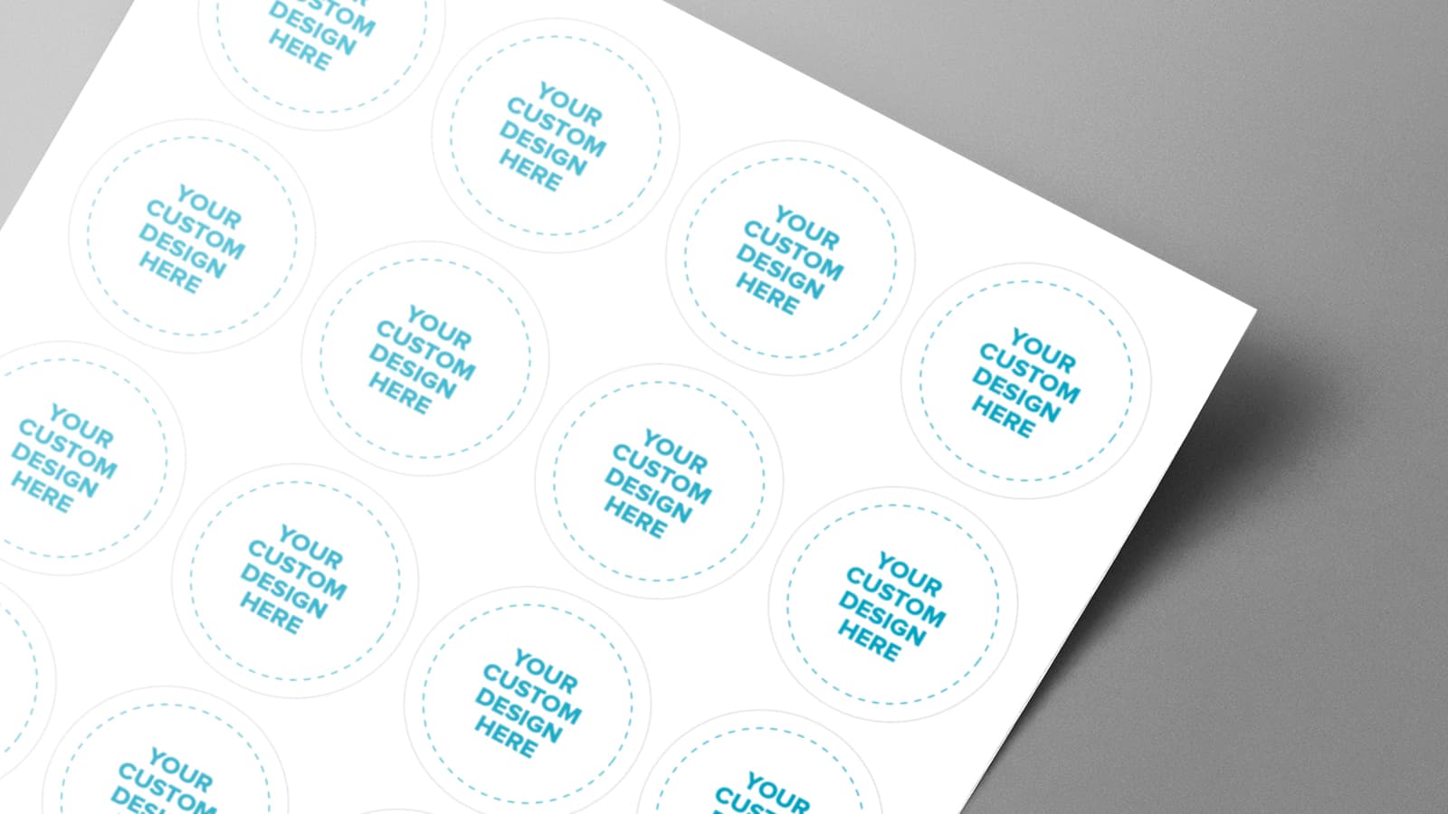 Round Sheet Labels preview
