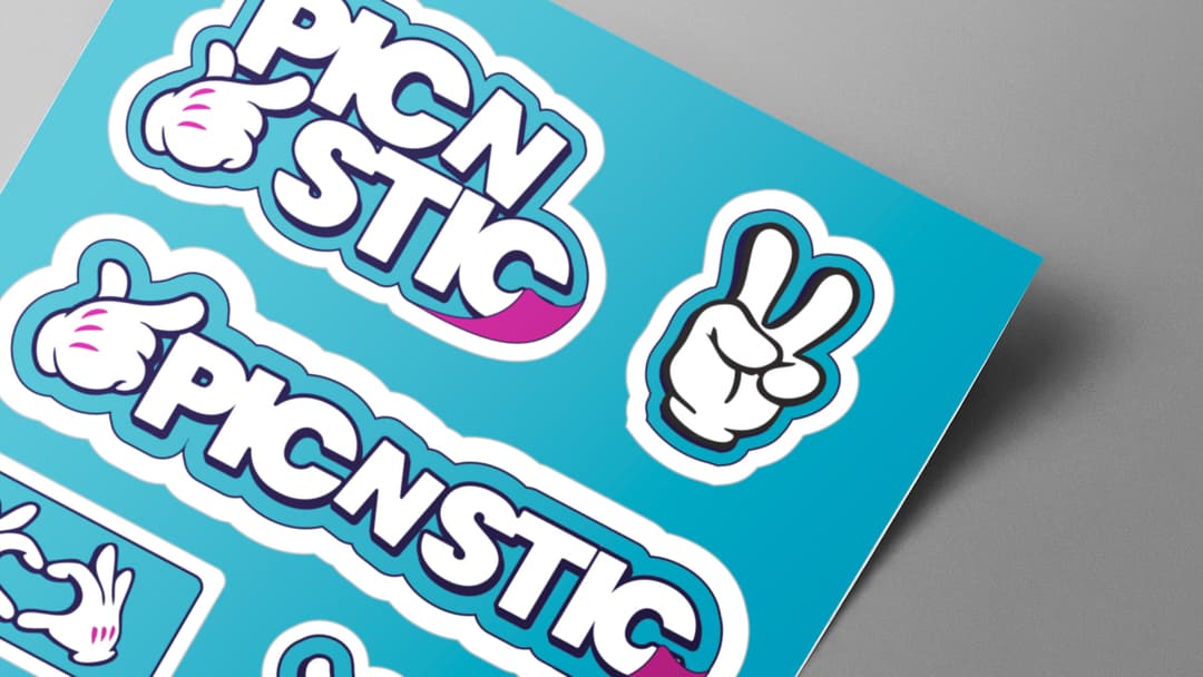 Custom stickers showcase